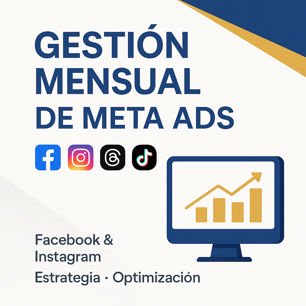 Gestión Profesional de Meta Ads (Facebook & Instagram) – Mensual