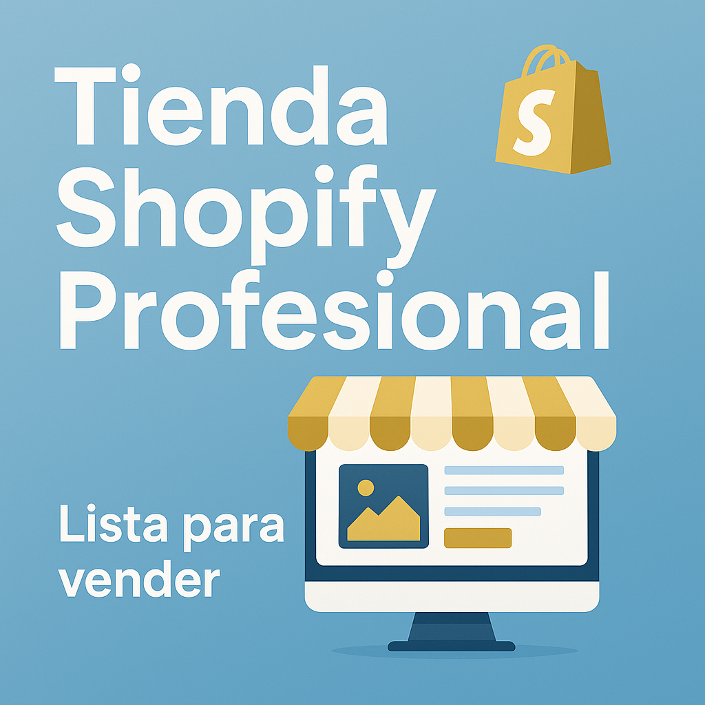 Creación de Tienda Shopify Profesional — Lista para Vender