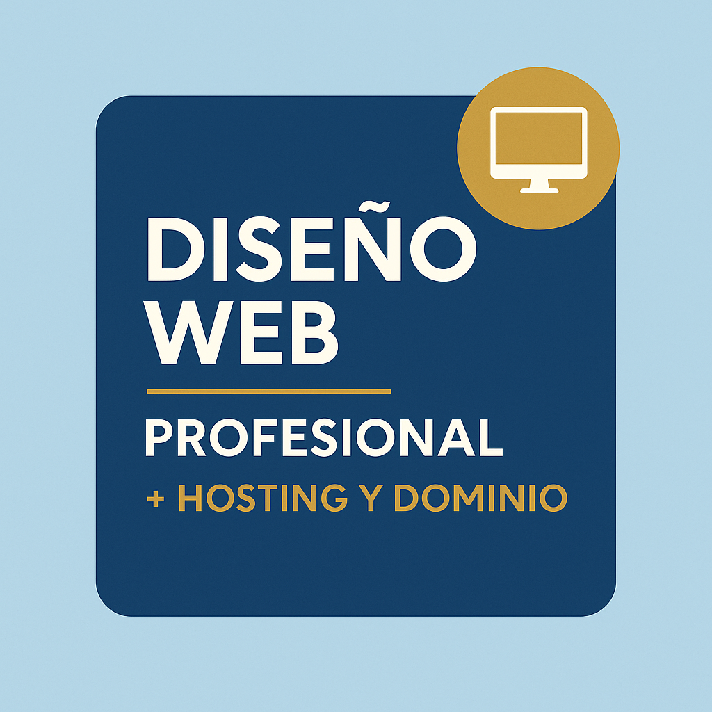 Diseño y Gestión Completa de Páginas Web — Hosting, Dominio y Correo Profesional