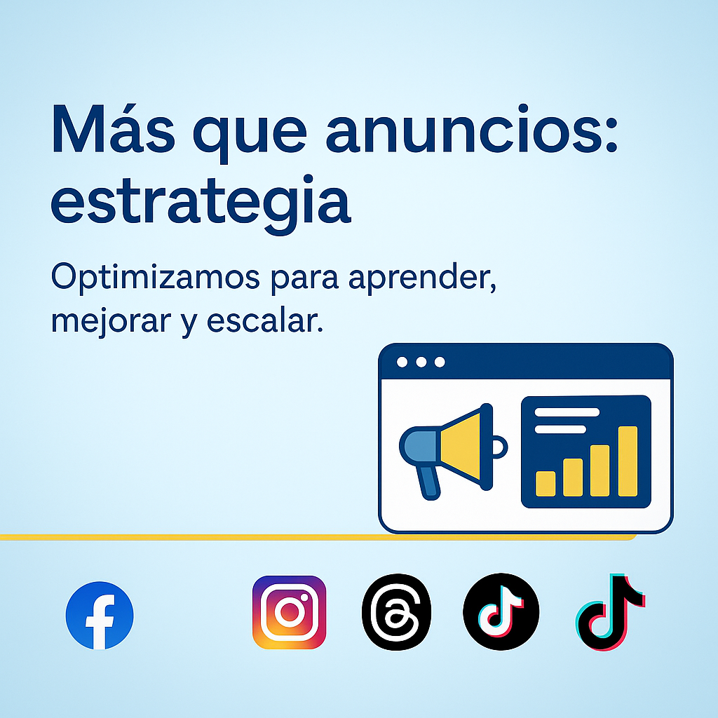 Gestión Profesional de Meta Ads (Facebook & Instagram) – Mensual
