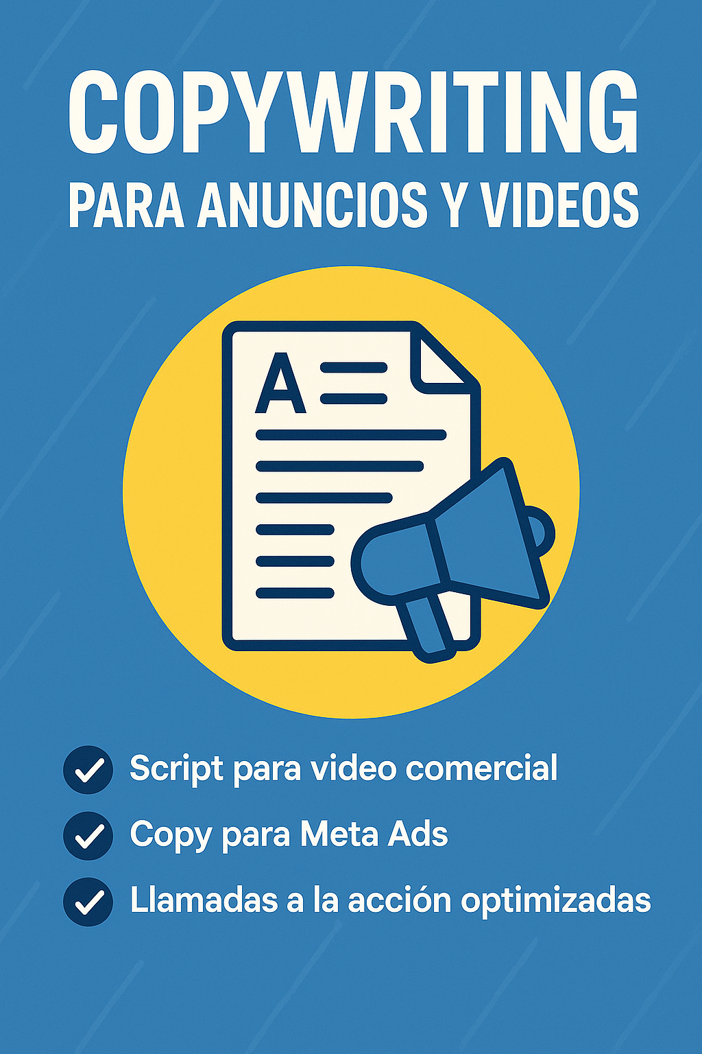 Copywriting Publicitario Profesional – Guiones y Textos para Anuncios